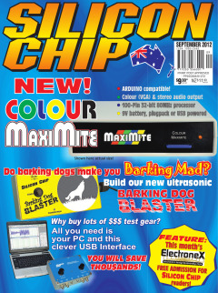 September 2012 Silicon Chip Online