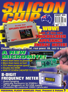 August 2016 - Silicon Chip Online
