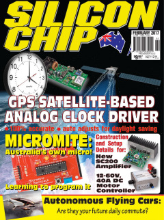 February 2017 - Silicon Chip Online